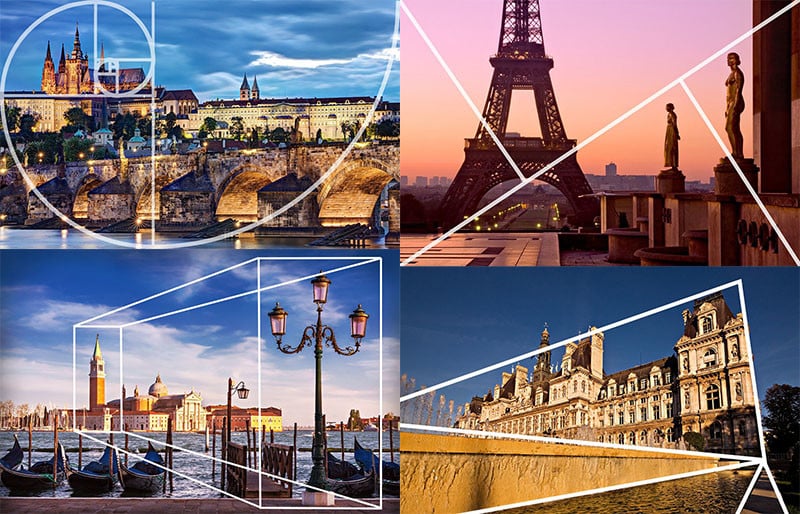 Composition techniques illustrated in photography